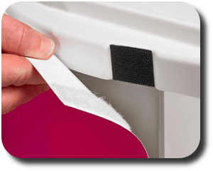 velcro FASTFIX&reg; do biura i branży reklamowej. Oferta rzepów na kleju, rzepów dwustronnych, rzepów plastikowych i tkaniny rzepowej welurowej.